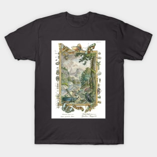 Work of the Fifth Day - Butterflies Insects - Physica Sacra T-Shirt